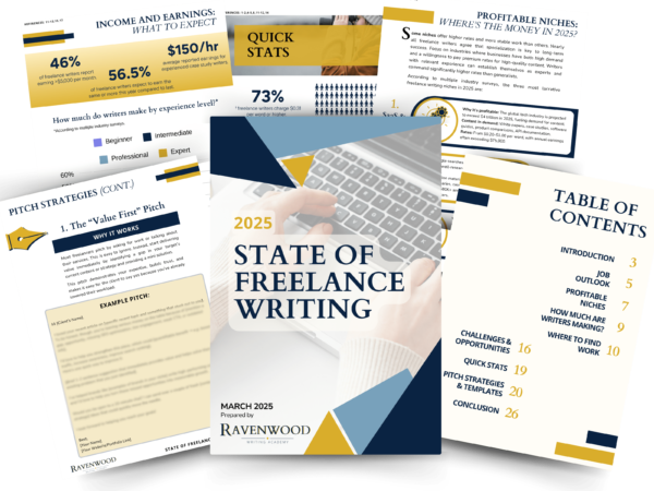 2025 State of Freelance Writing Report + Bonuses